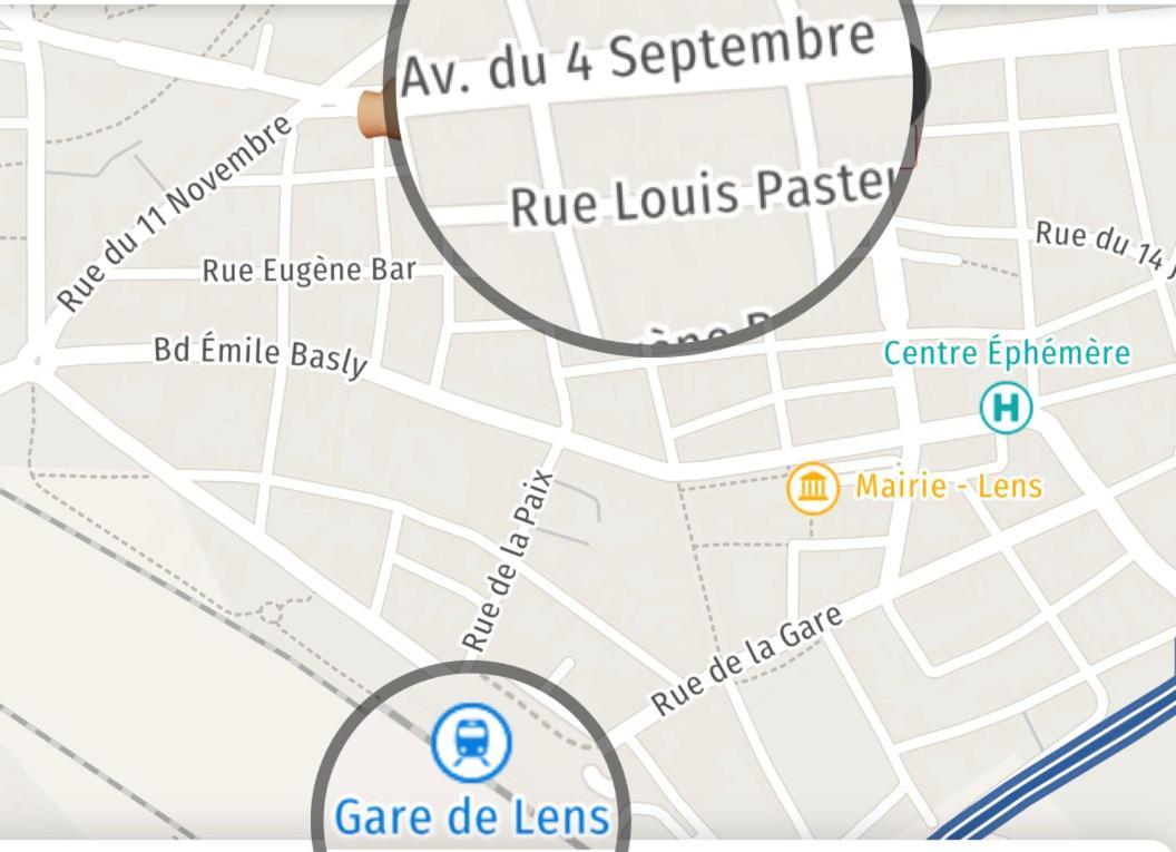 Terrils Jumeaux, Train Lens - Paris Trajet D'Environ 1 Heure 10 Minutes Apartment Екстериор снимка